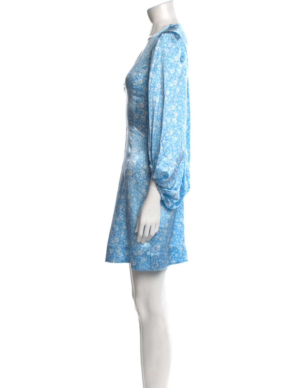 Ganni Silk Mini Dress - image 2