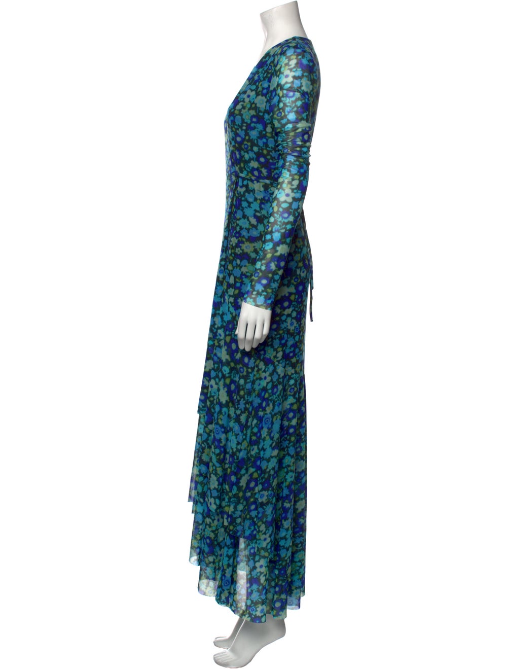 Ganni Floral Print Long Dress - image 2