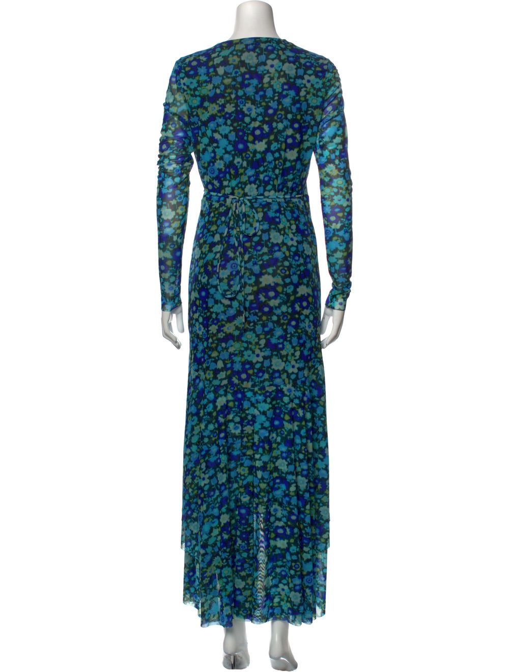 Ganni Floral Print Long Dress - image 3