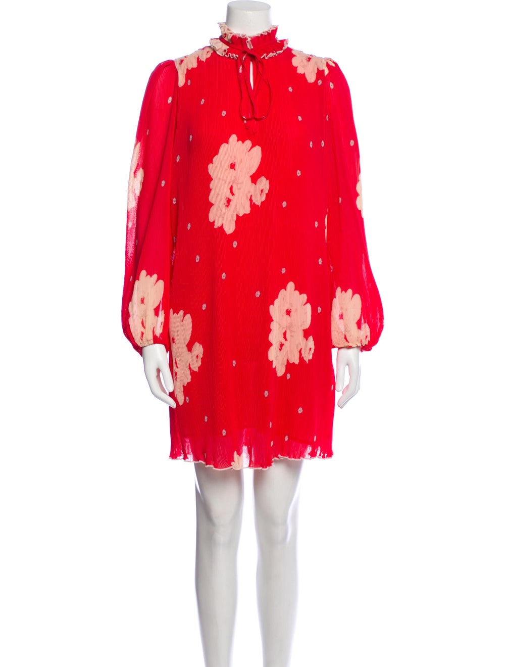 Ganni Printed Mini Dress - image 1