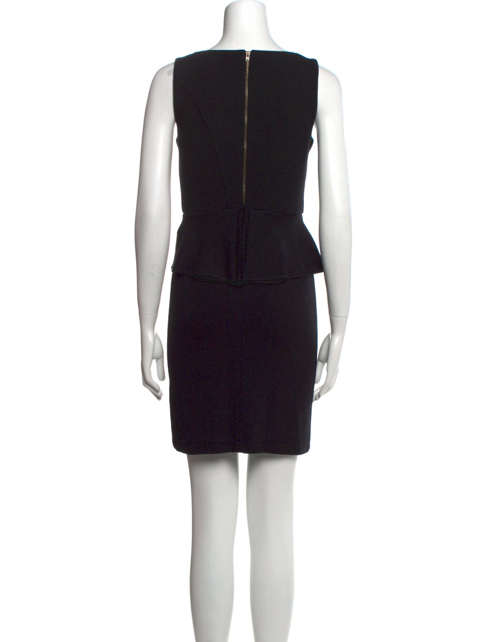 Ganni V-Neck Mini Dress - image 3