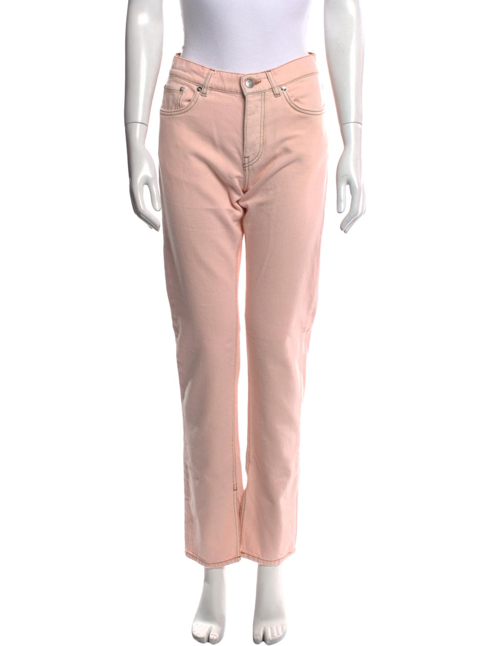 Ganni Mid-Rise Straight Leg Jeans w/ Tags - image 1