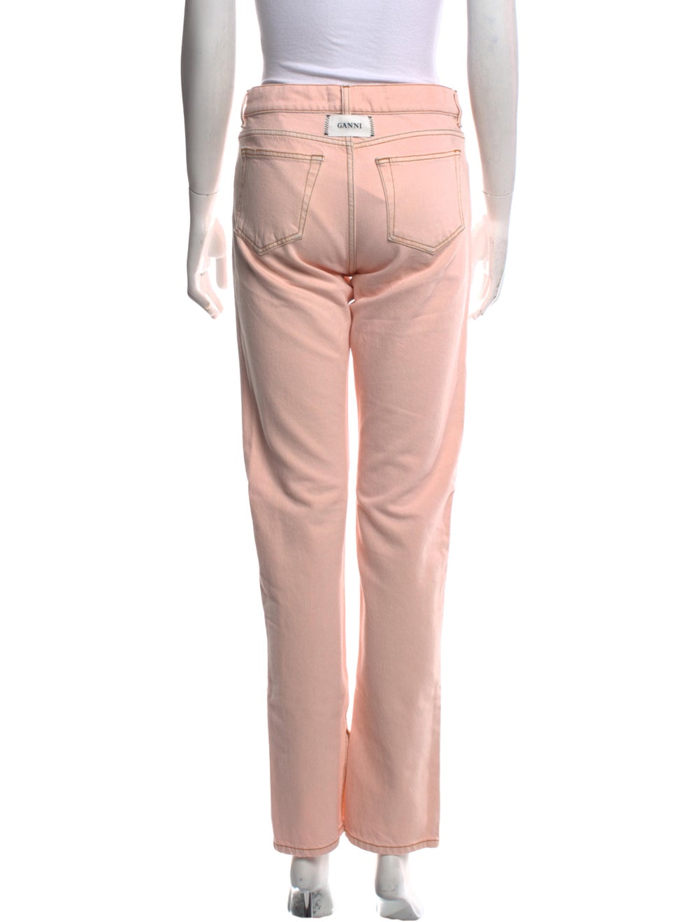 Ganni Mid-Rise Straight Leg Jeans w/ Tags - image 3