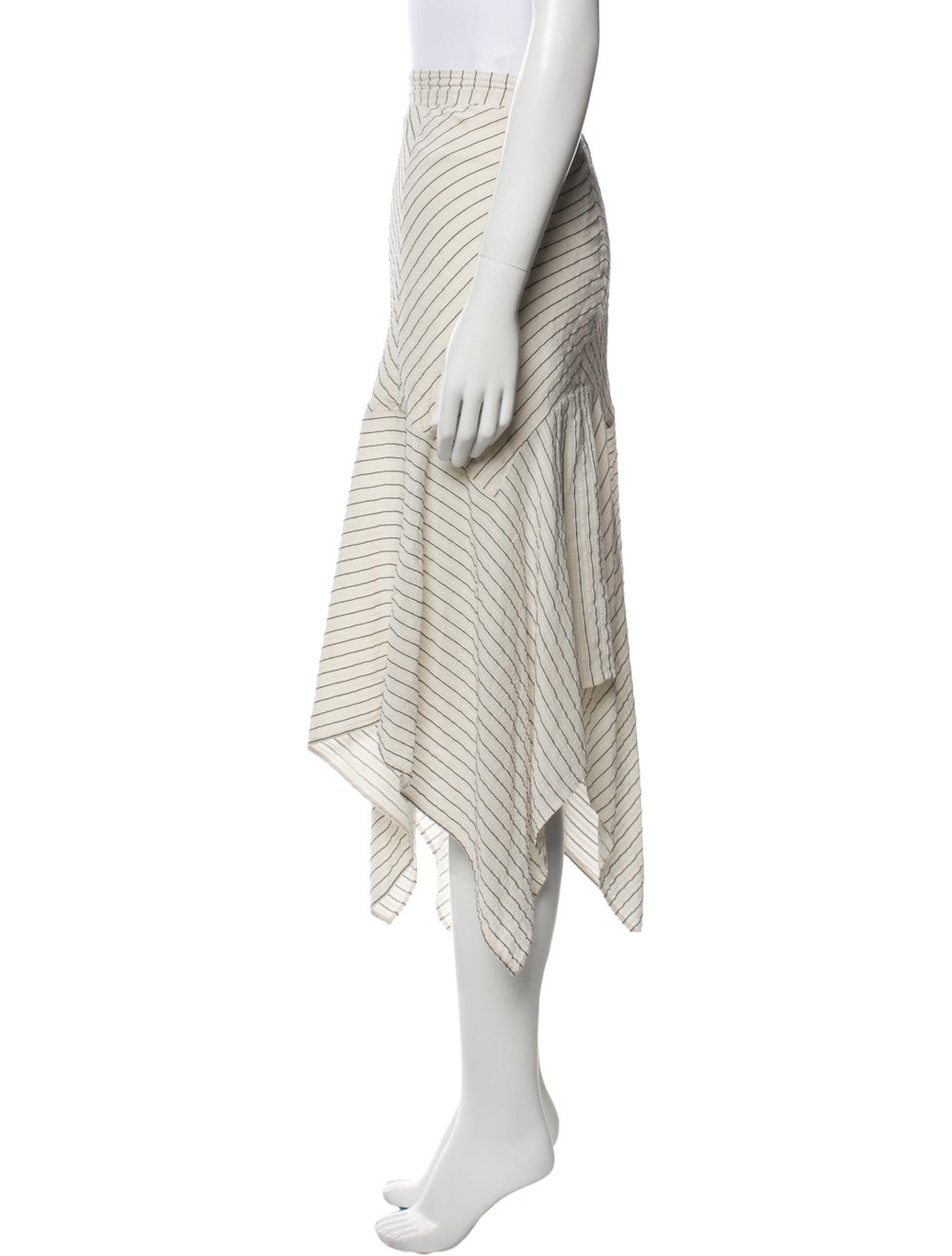 Ganni Silk Midi Length Skirt - image 2