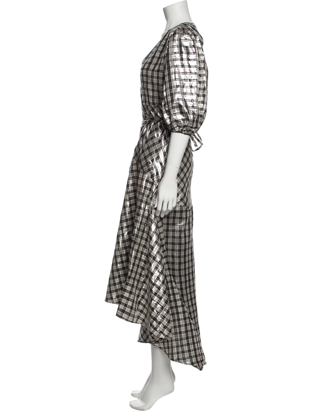 Ganni Silk Long Dress - image 2