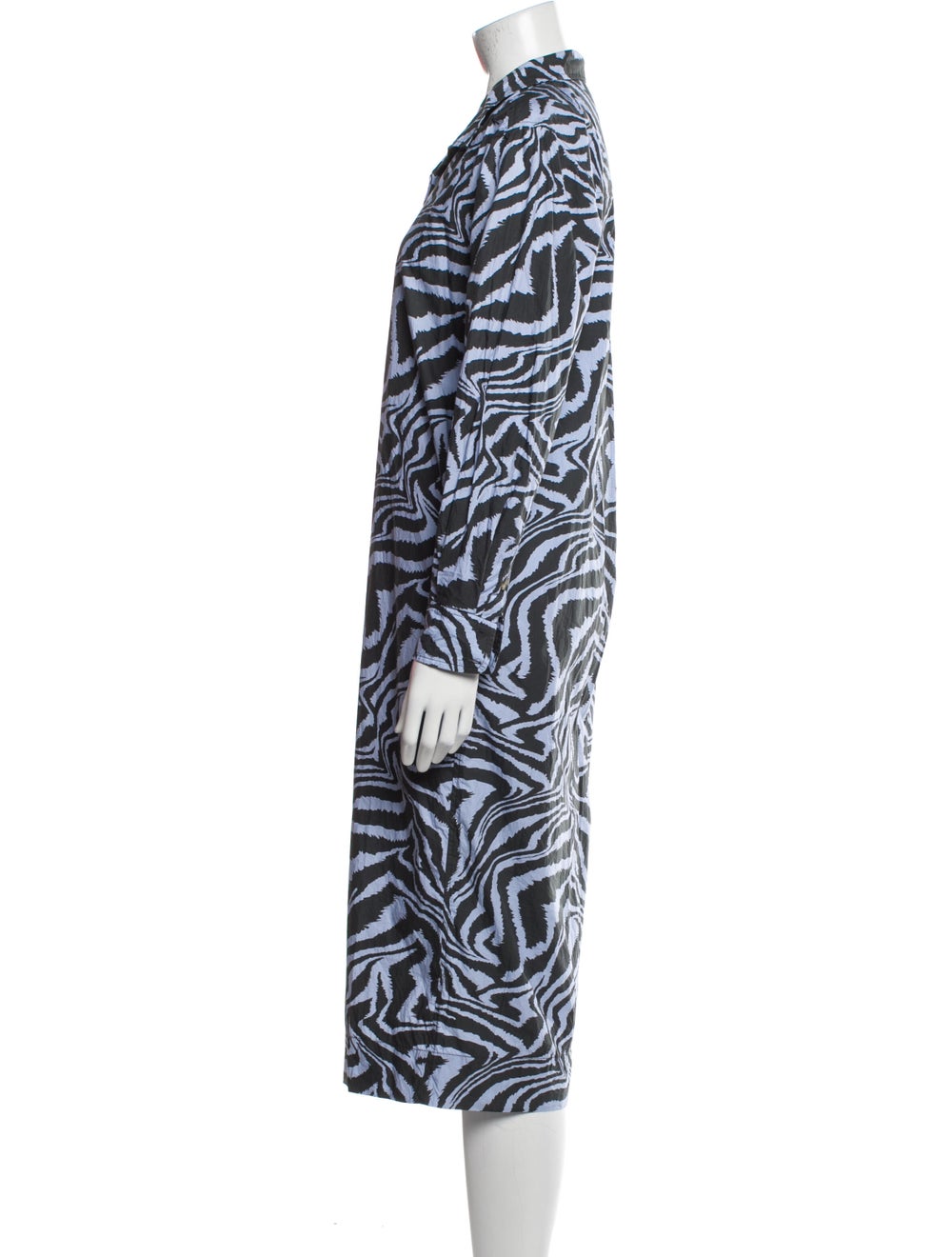Ganni Printed Midi Length Dress - image 2
