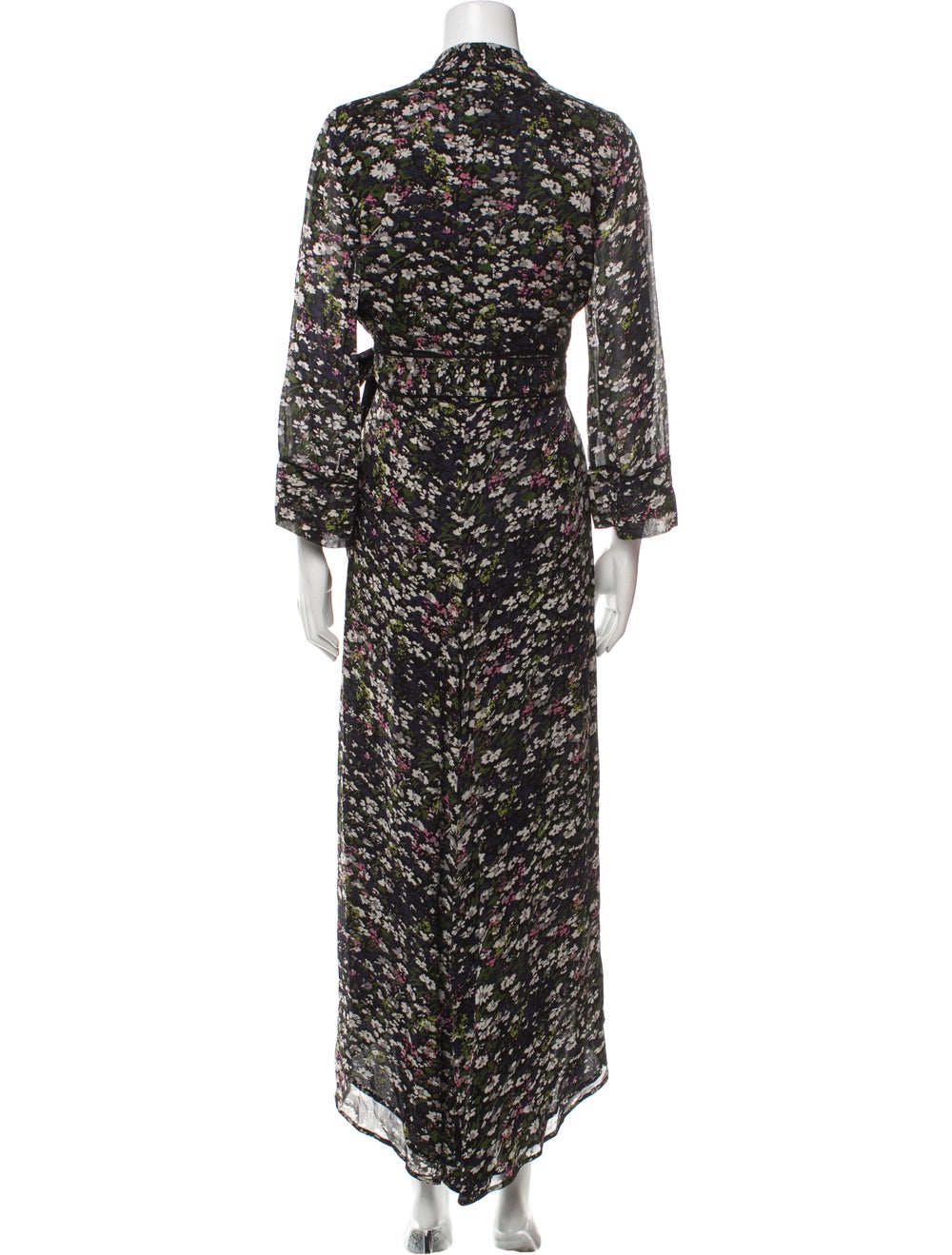 Ganni Floral Print Long Dress - image 3