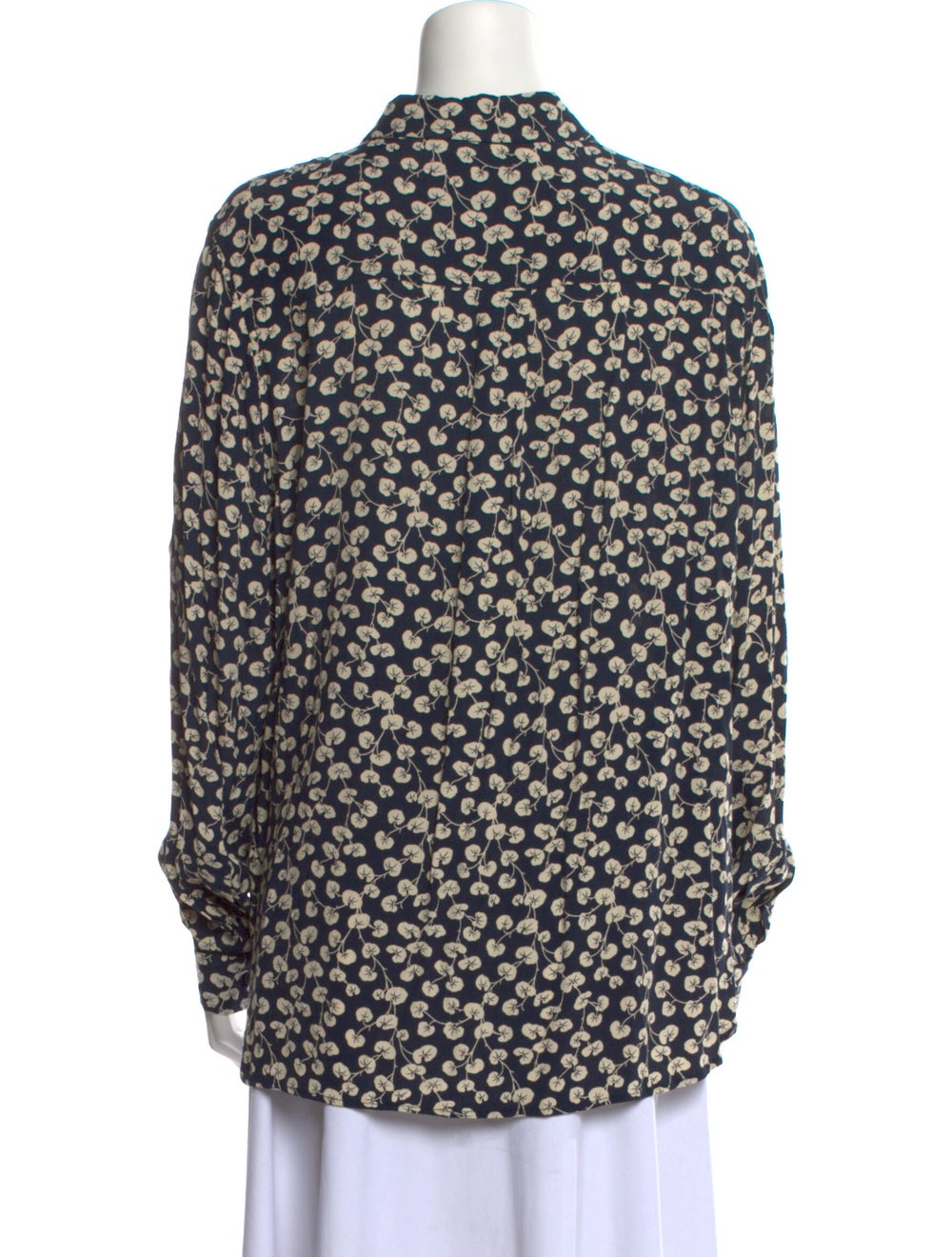 Ganni Printed Long Sleeve Blouse - image 3