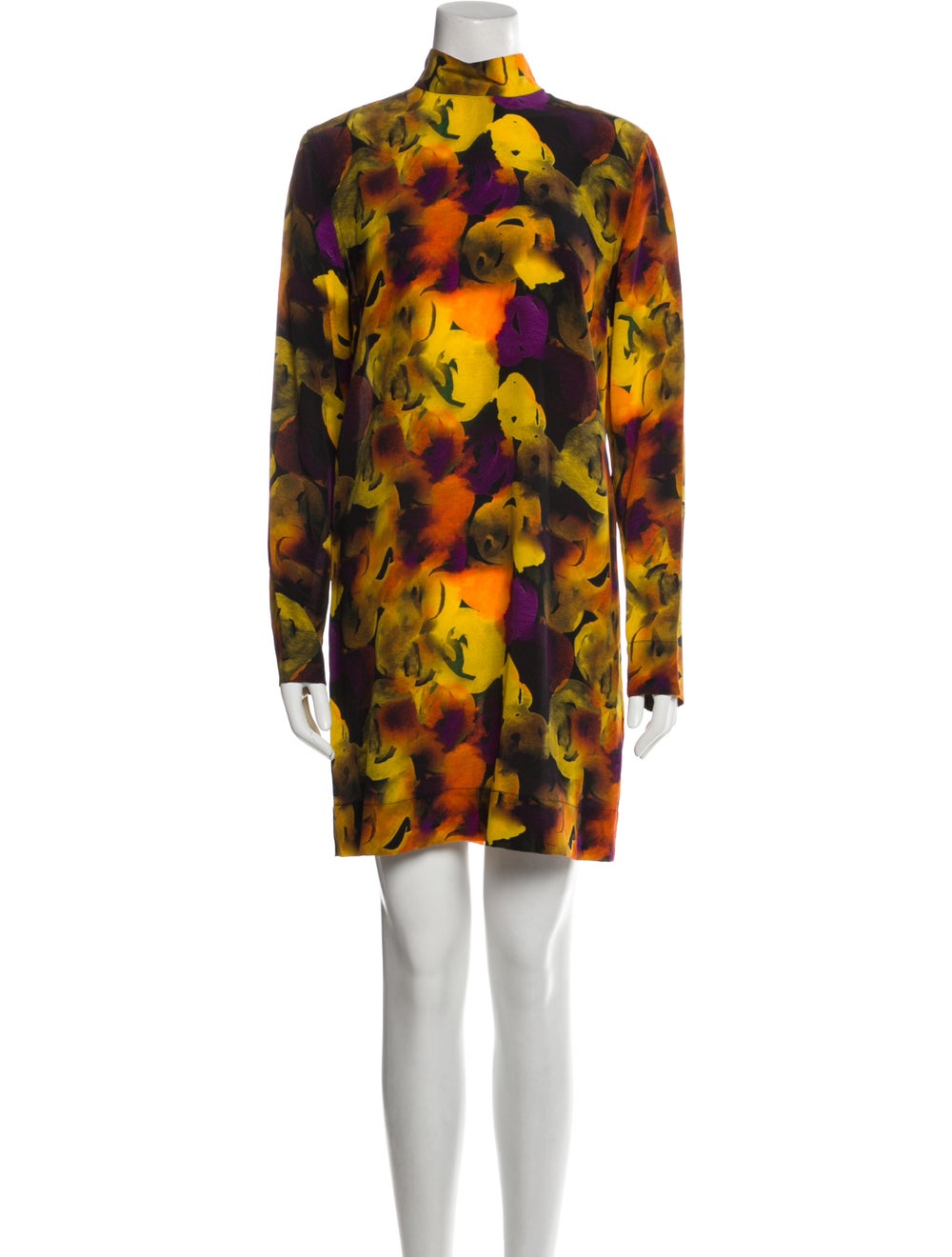 Ganni Printed Mini Dress - image 1
