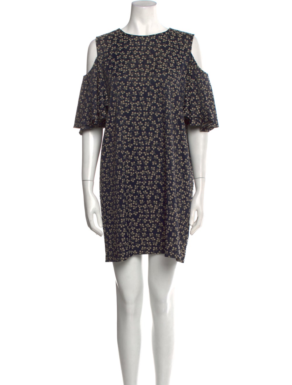 Ganni Printed Mini Dress - image 1