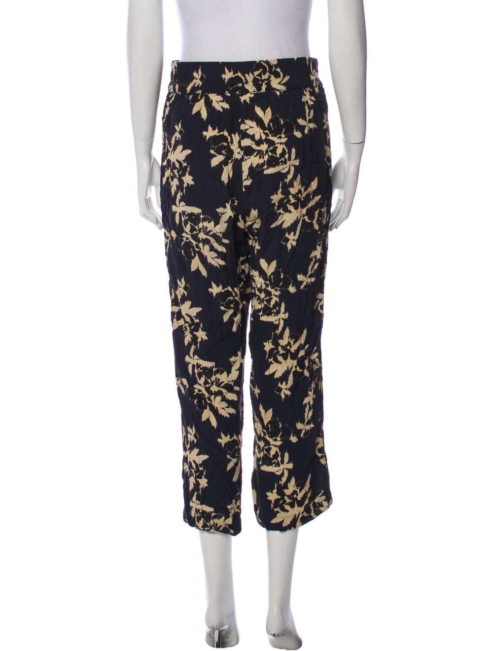 Ganni Floral Print Wide Leg Pants - image 3