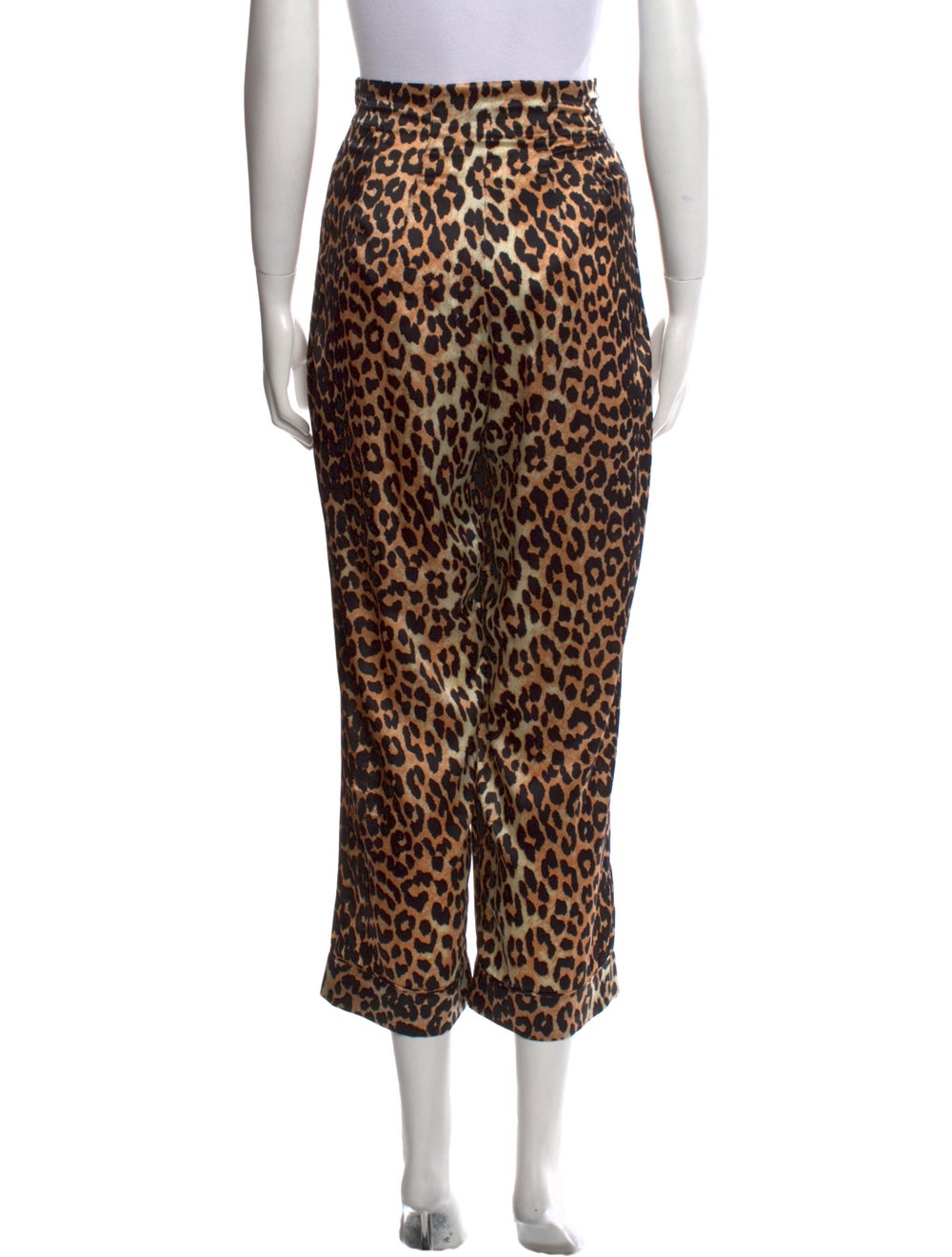 Ganni Silk Wide Leg Pants - image 3