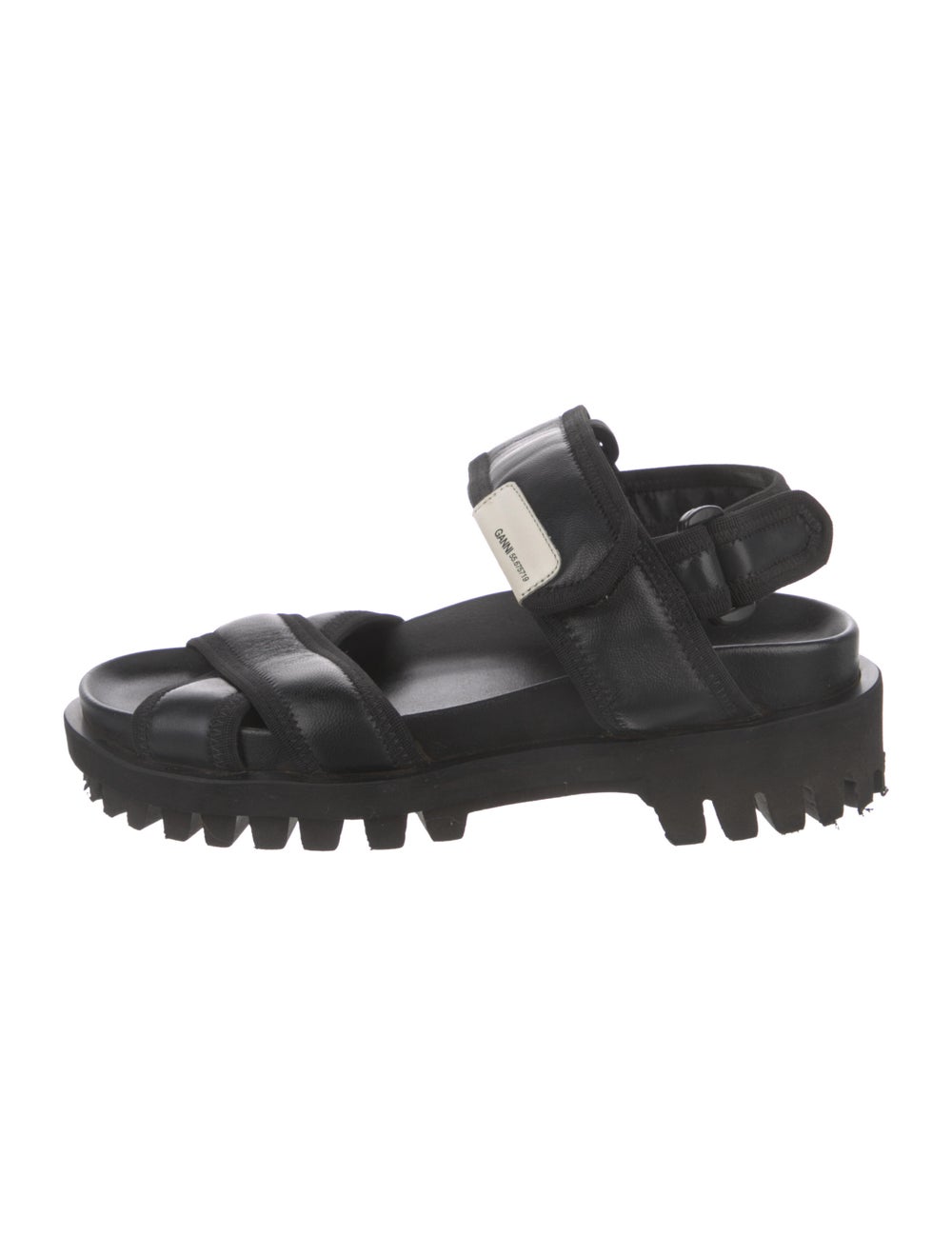 Ganni Leather Sandals - image 1