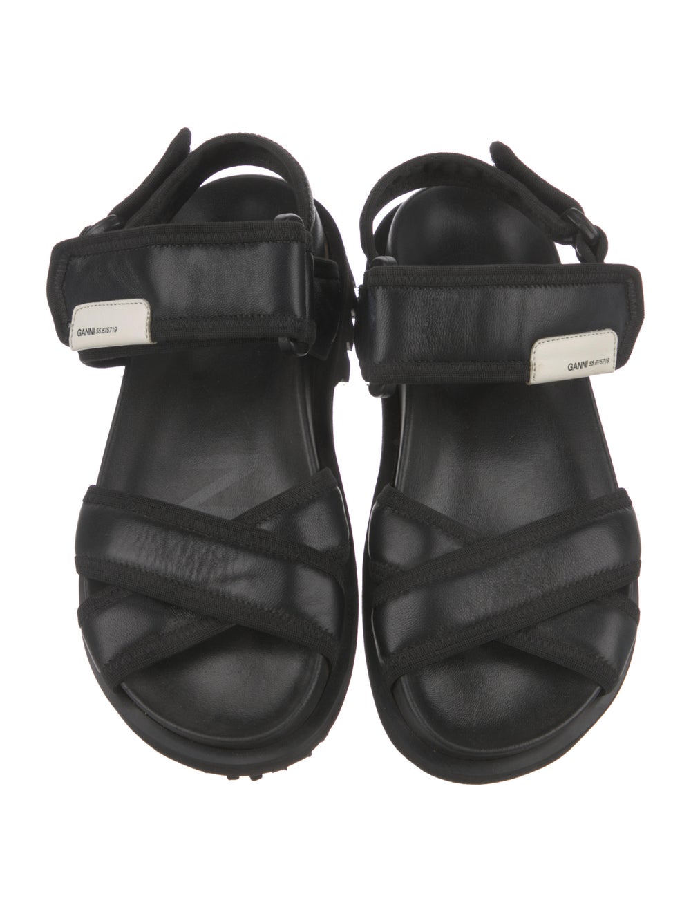 Ganni Leather Sandals - image 3