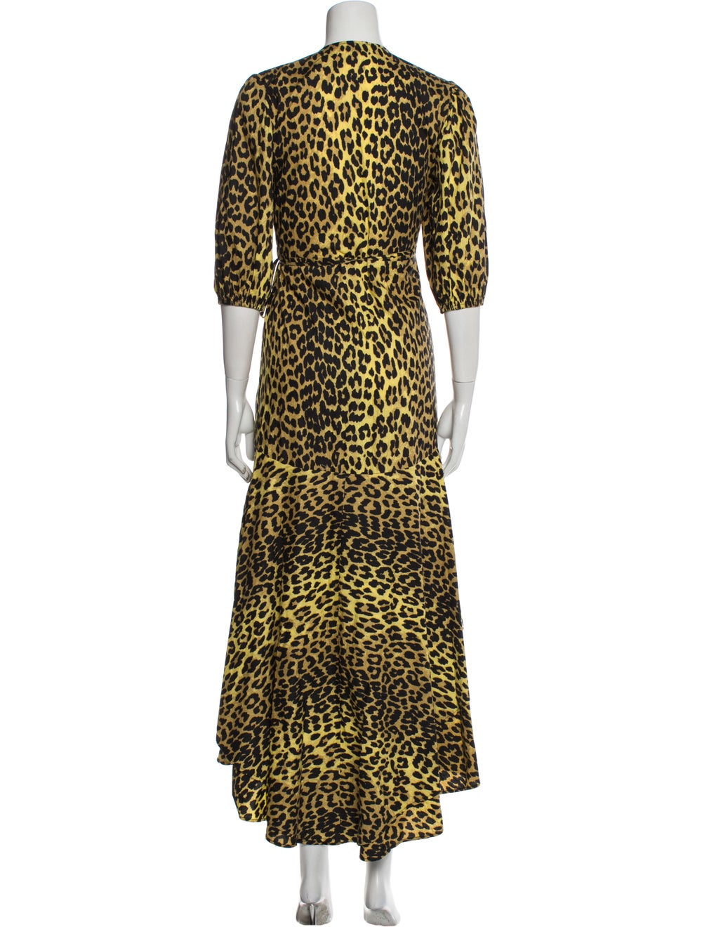 Ganni Animal Print Long Dress - image 3