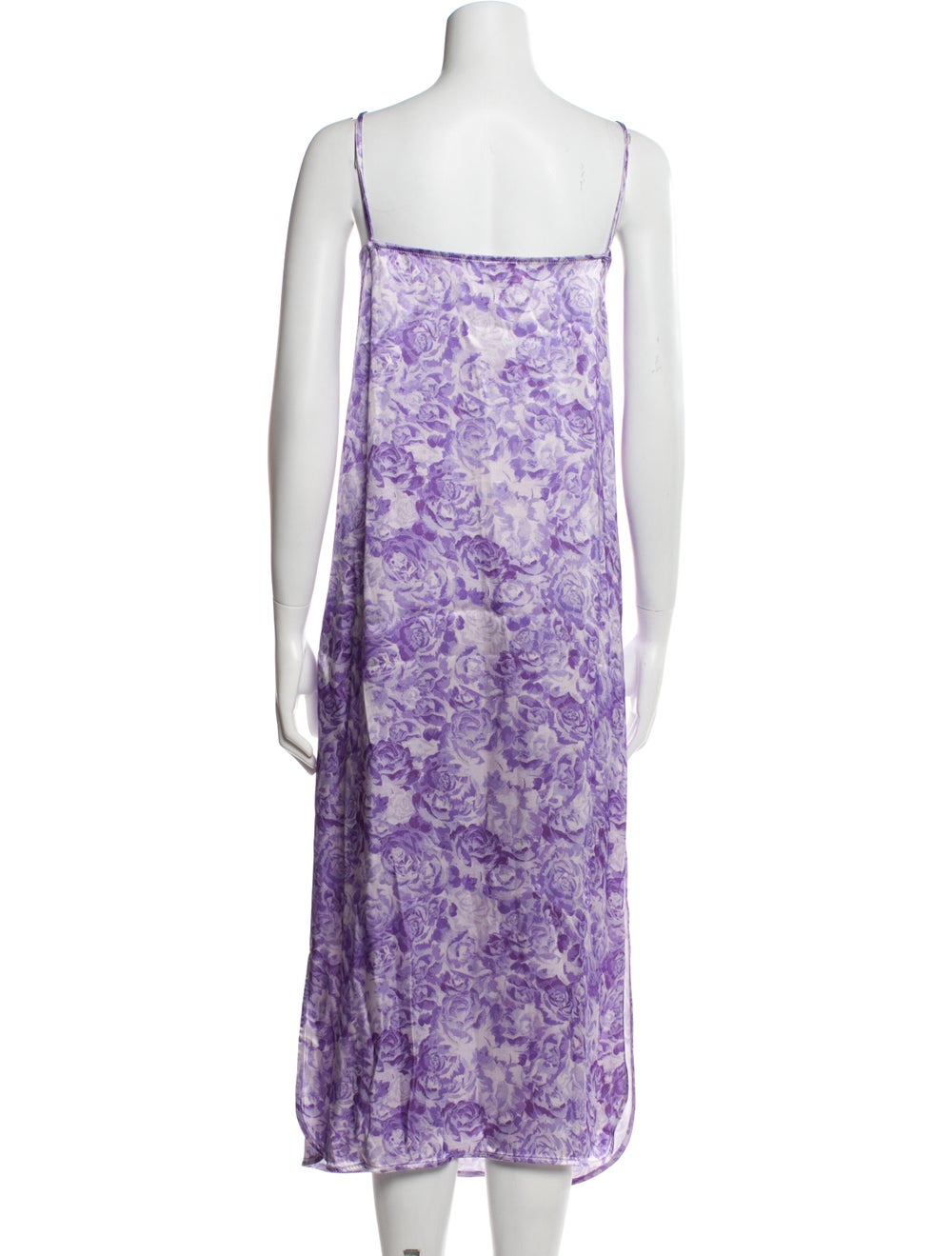 Ganni Floral Print Long Dress - image 3
