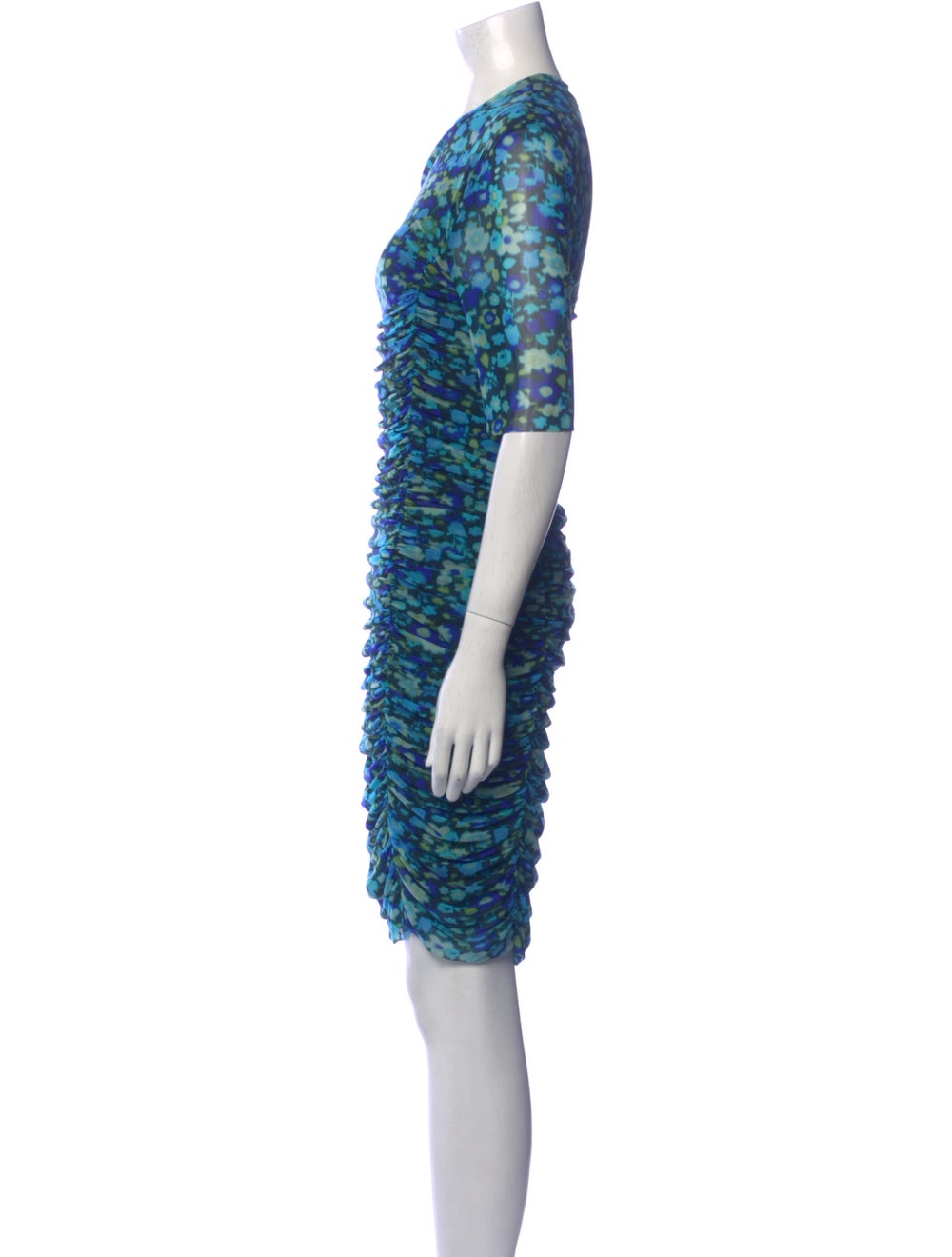 Ganni Printed Knee-Length Dress - image 2