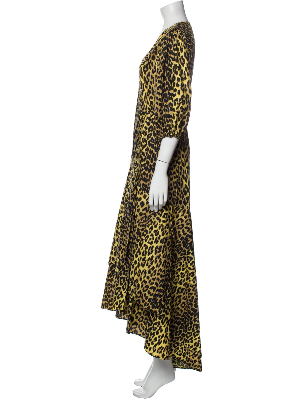 Ganni Animal Print Long Dress - image 2