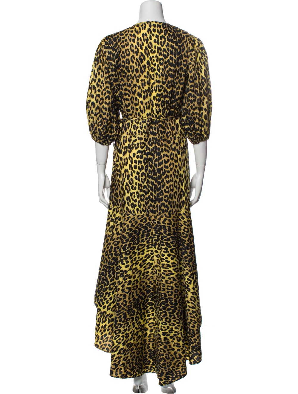 Ganni Animal Print Long Dress - image 3