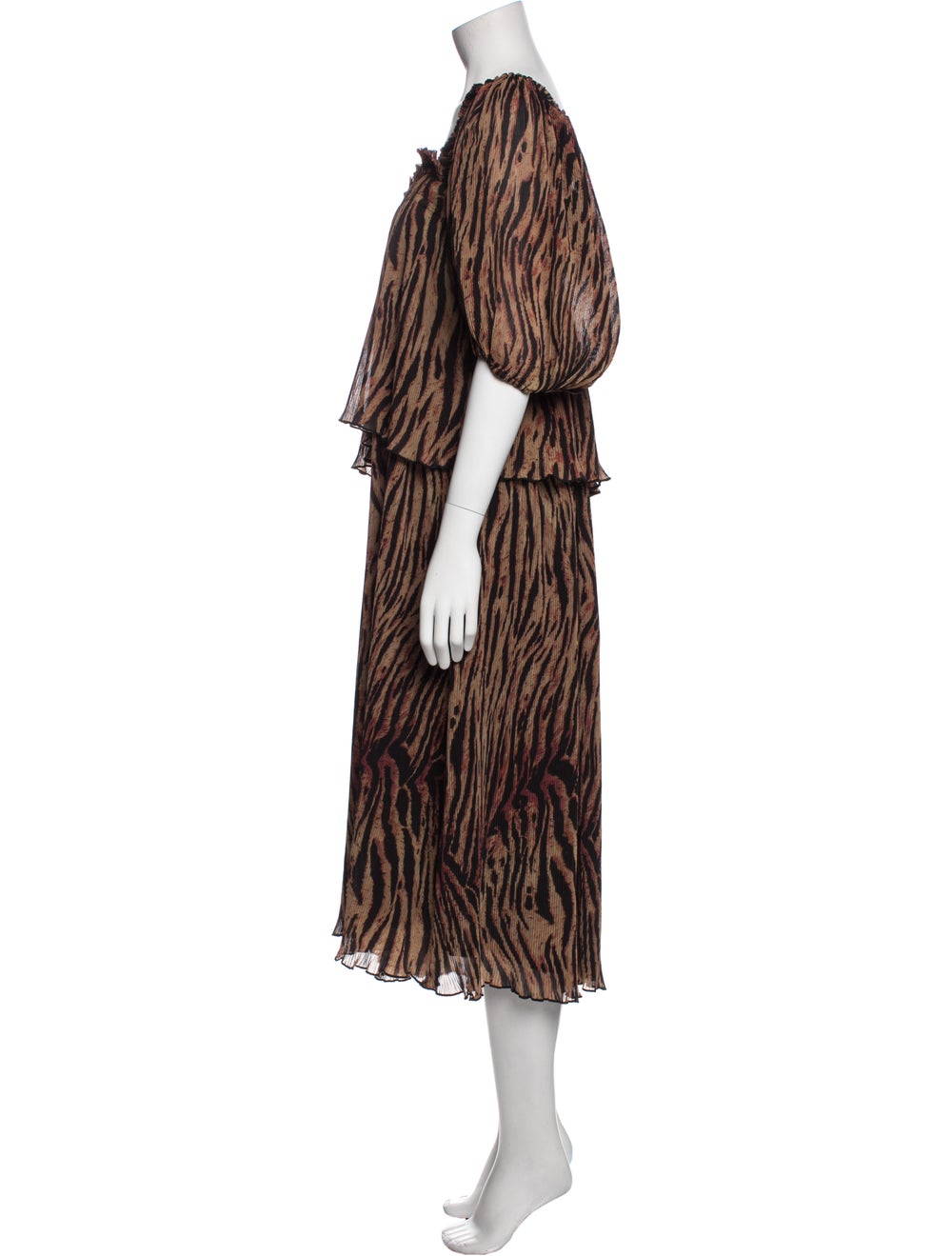 Ganni Printed Midi Length Dress w/ Tags - image 2