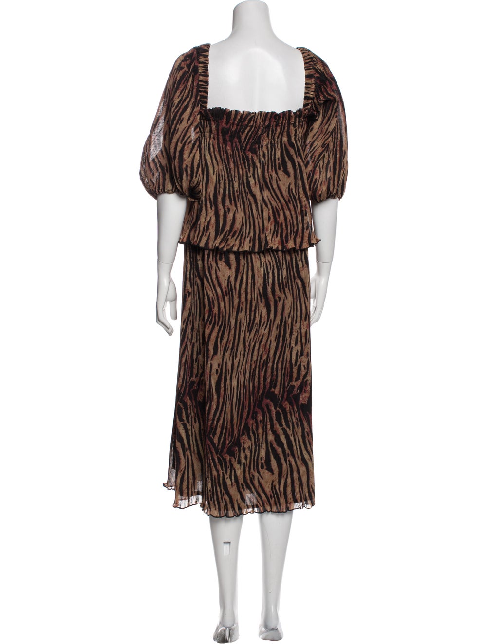 Ganni Printed Midi Length Dress w/ Tags - image 3