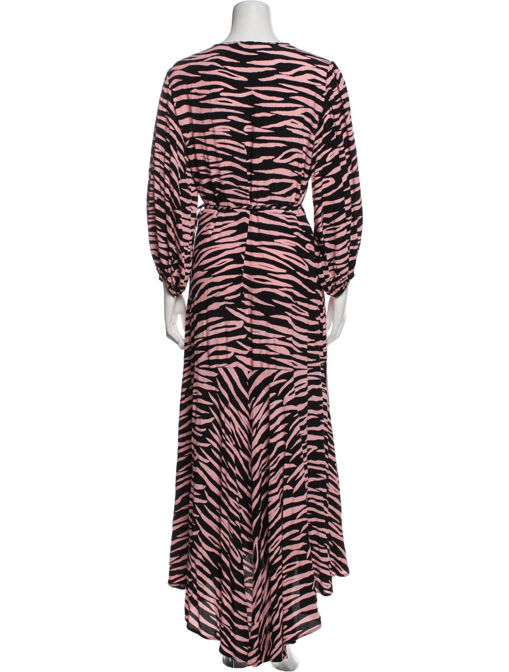 Ganni Animal Print Long Dress - image 3