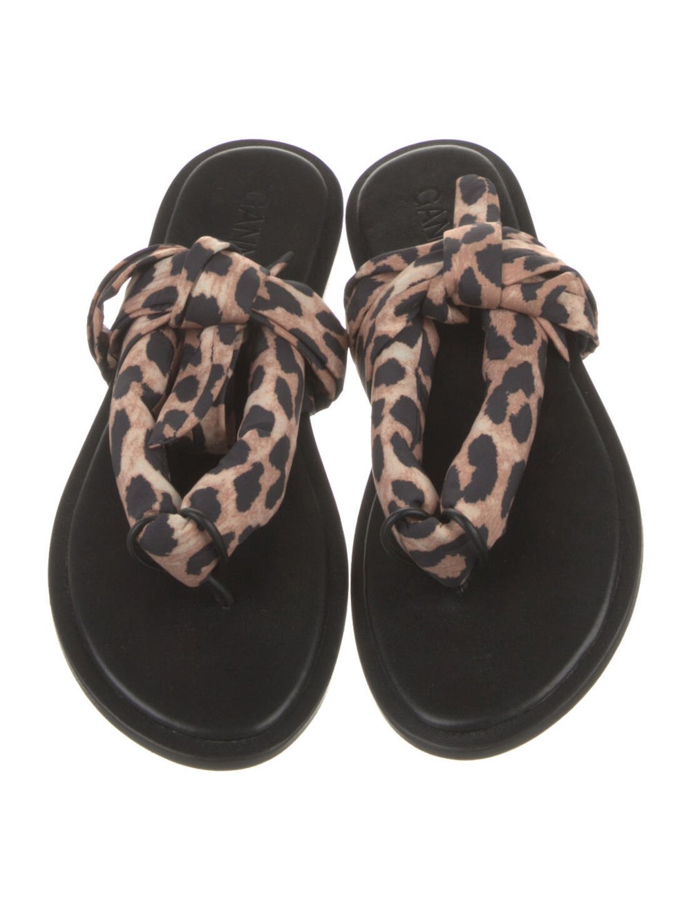 Ganni Animal Print Gladiator Sandals - image 3