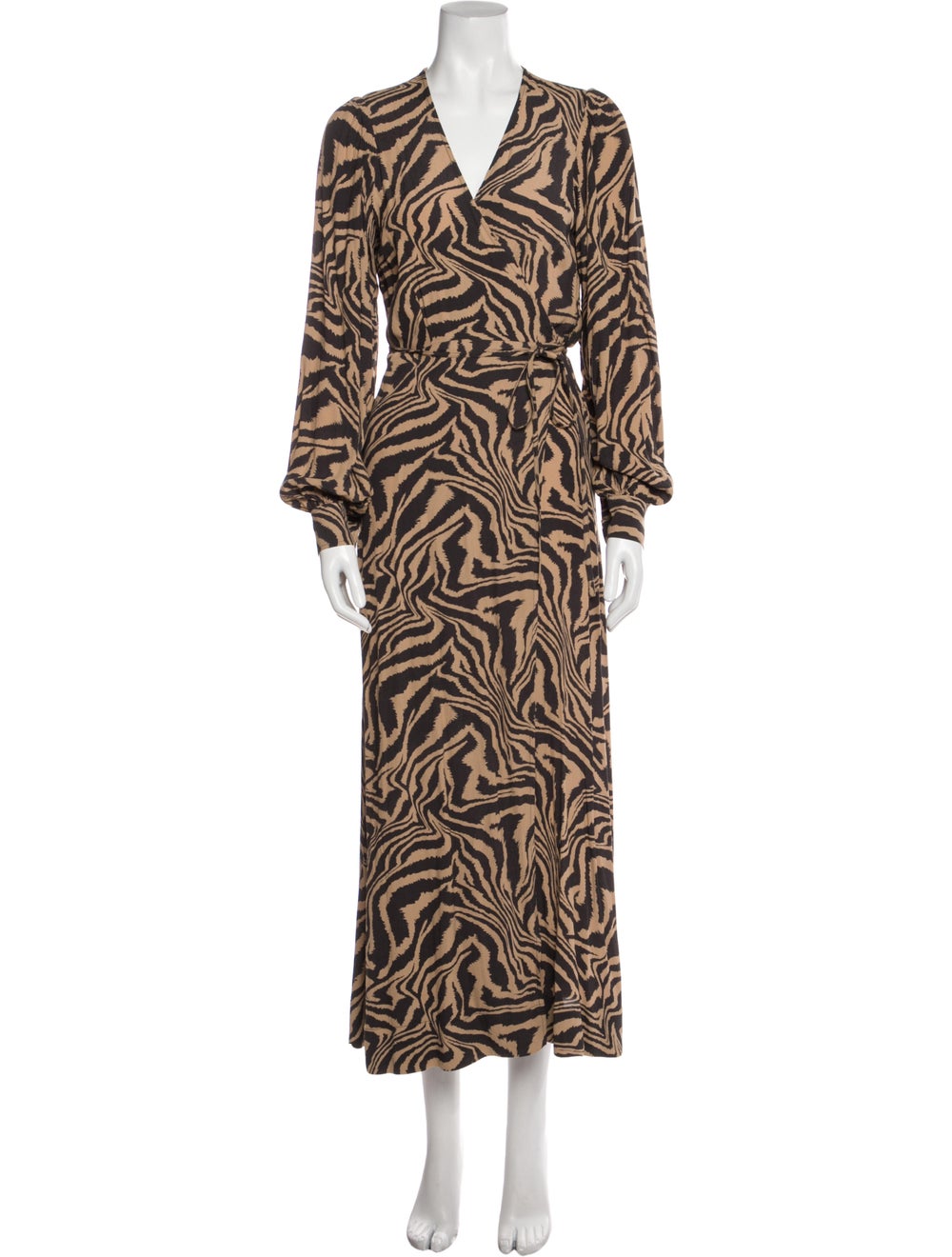 Ganni Printed Long Dress - image 1