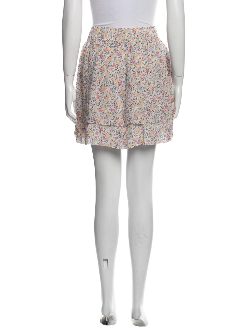 Ganni Floral Print Mini Skirt - image 3