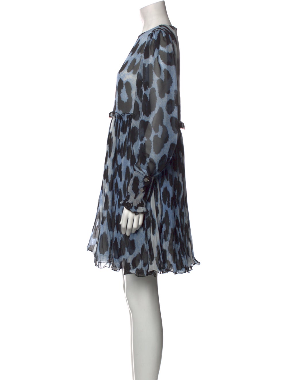 Ganni Animal Print Mini Dress - image 2