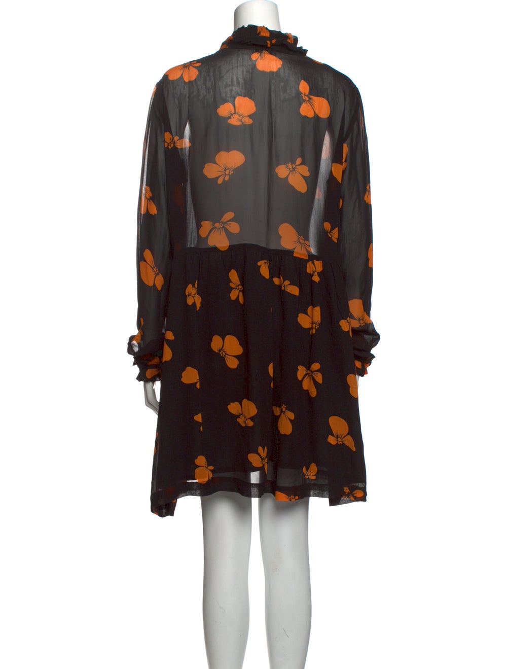 Ganni Floral Print Mini Dress - image 3