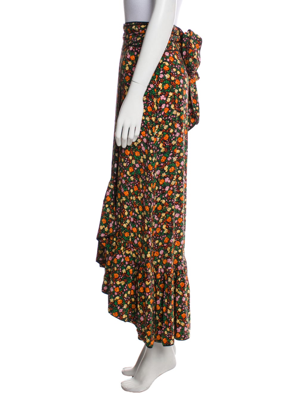 Ganni Silk Long Skirt - image 2