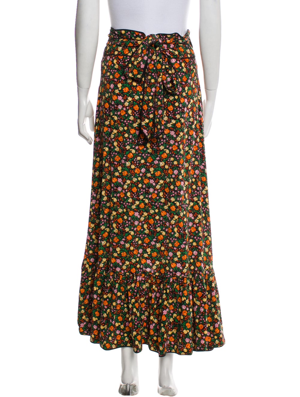Ganni Silk Long Skirt - image 3