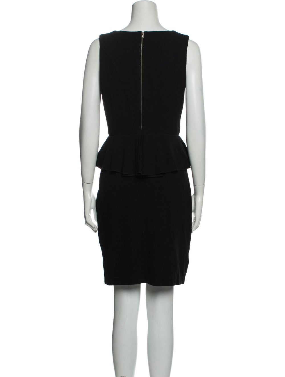 Ganni V-Neck Mini Dress - image 3