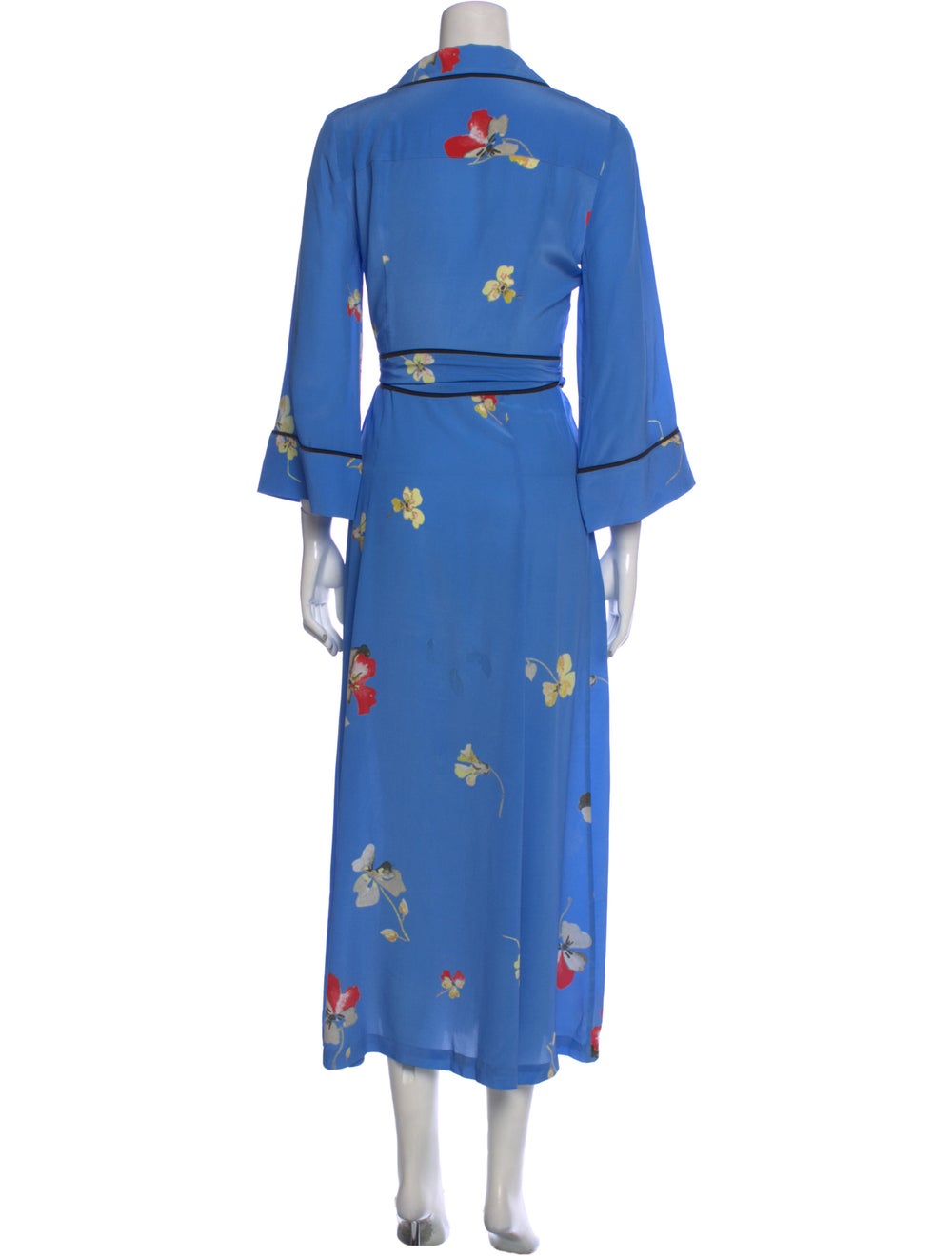 Ganni Silk Long Dress - image 3