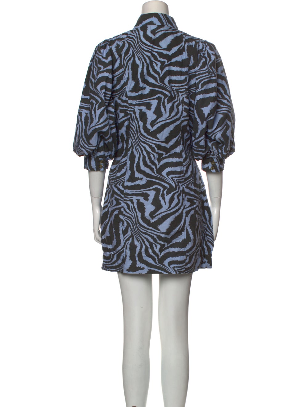 Ganni Printed Mini Dress - image 3