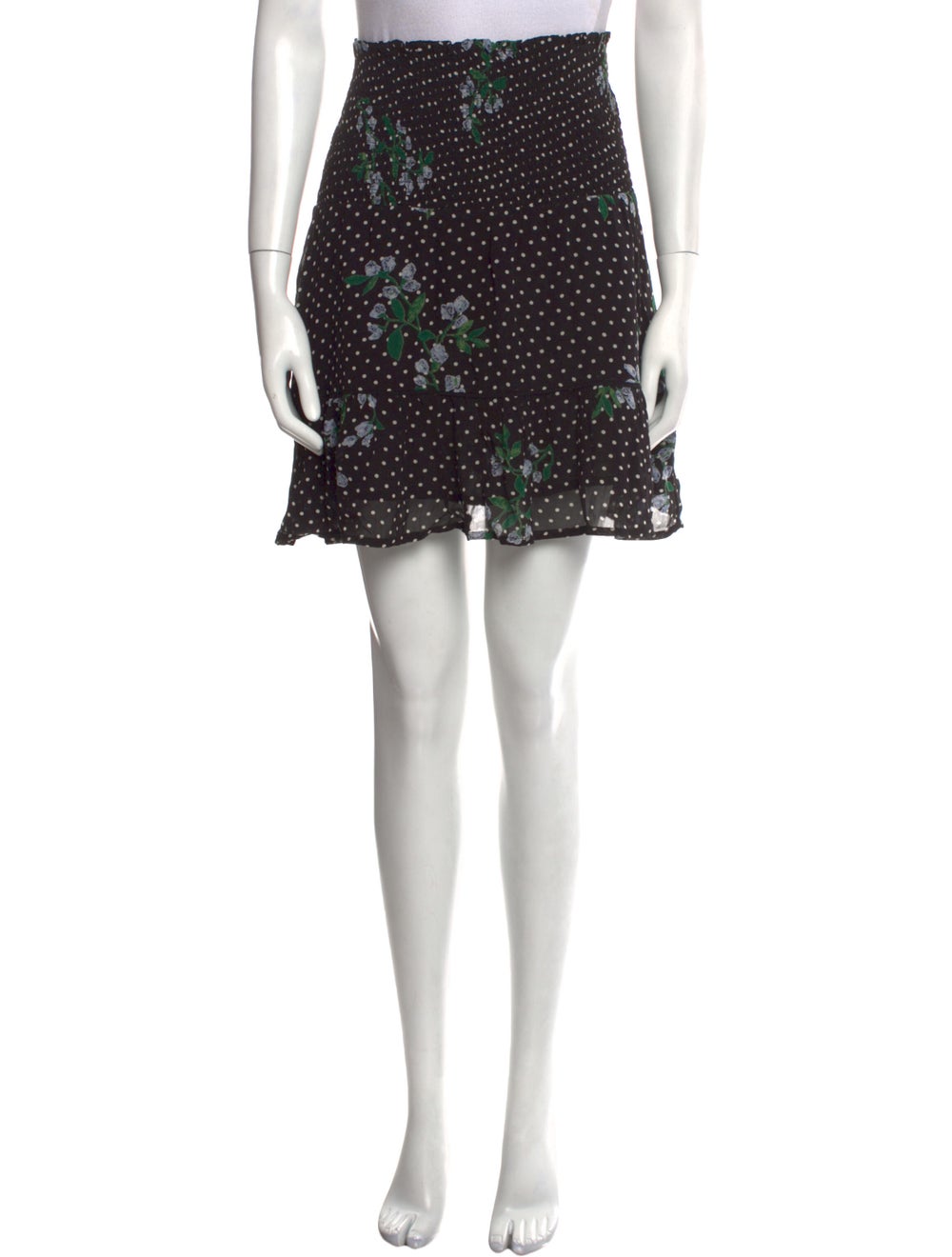 Ganni Printed Mini Skirt - image 1