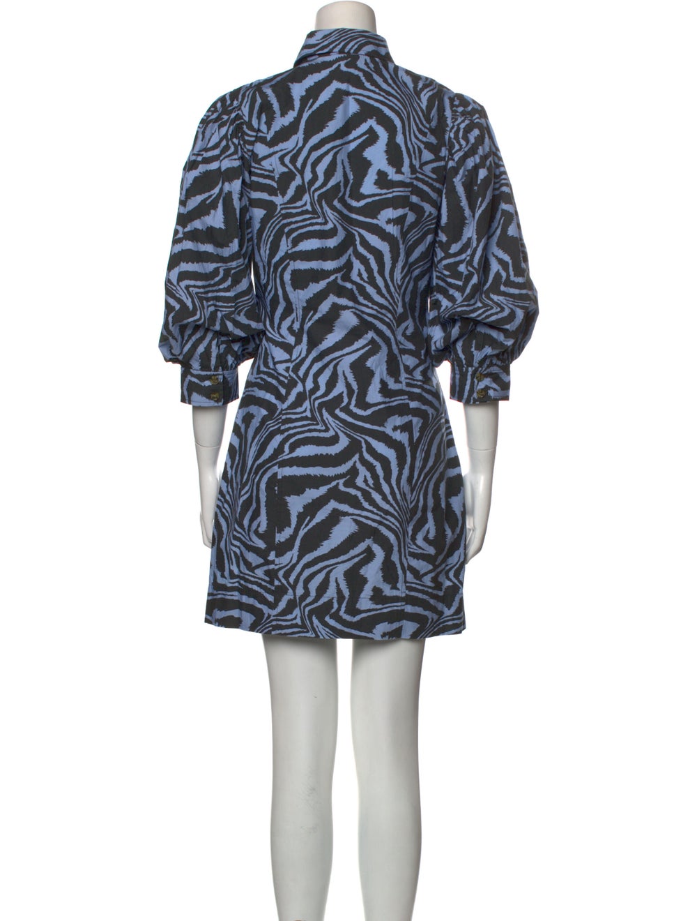 Ganni Printed Mini Dress - image 3
