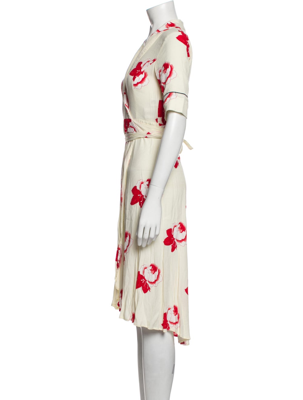 Ganni Floral Print Midi Length Dress - image 2