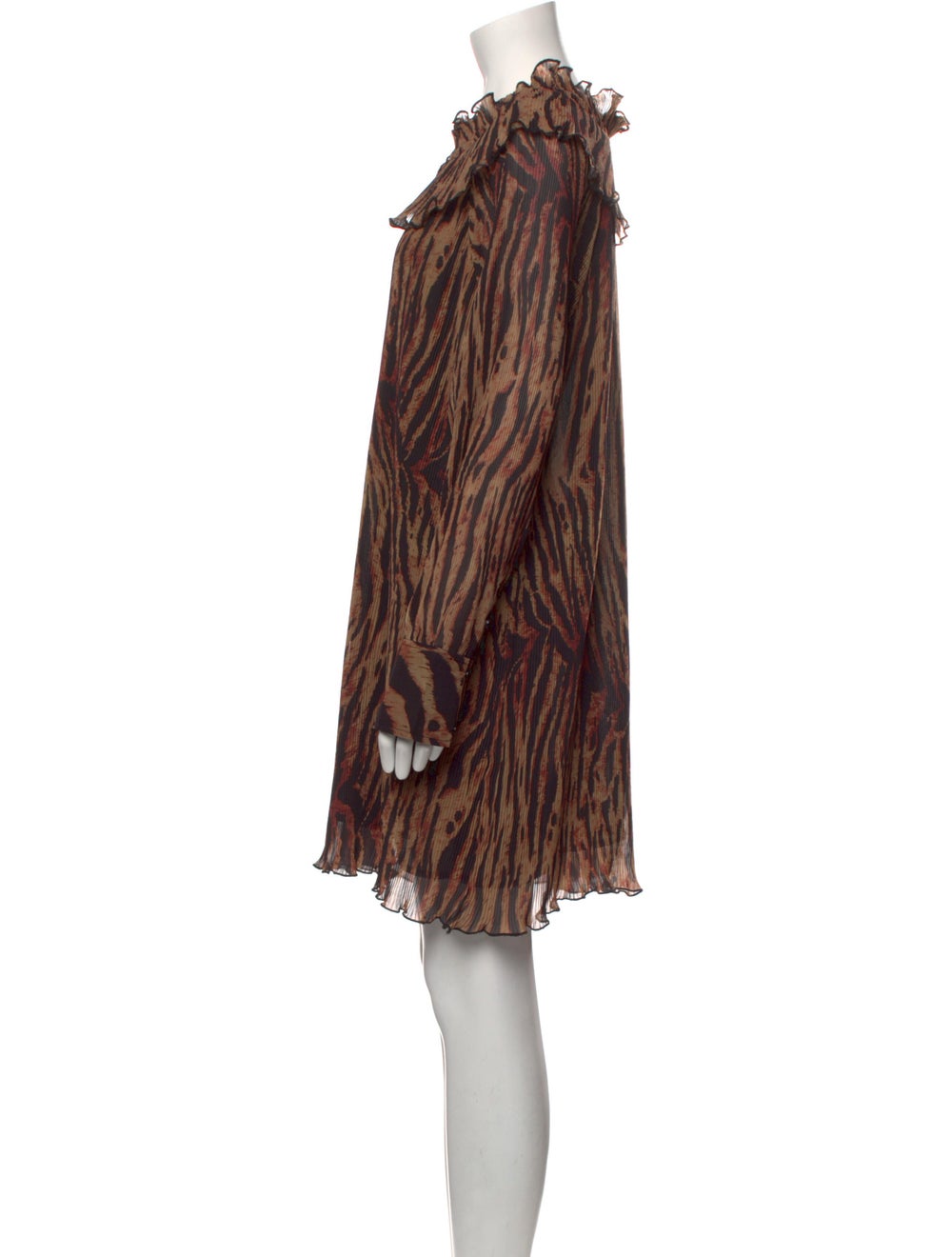 Ganni Animal Print Mini Dress - image 2