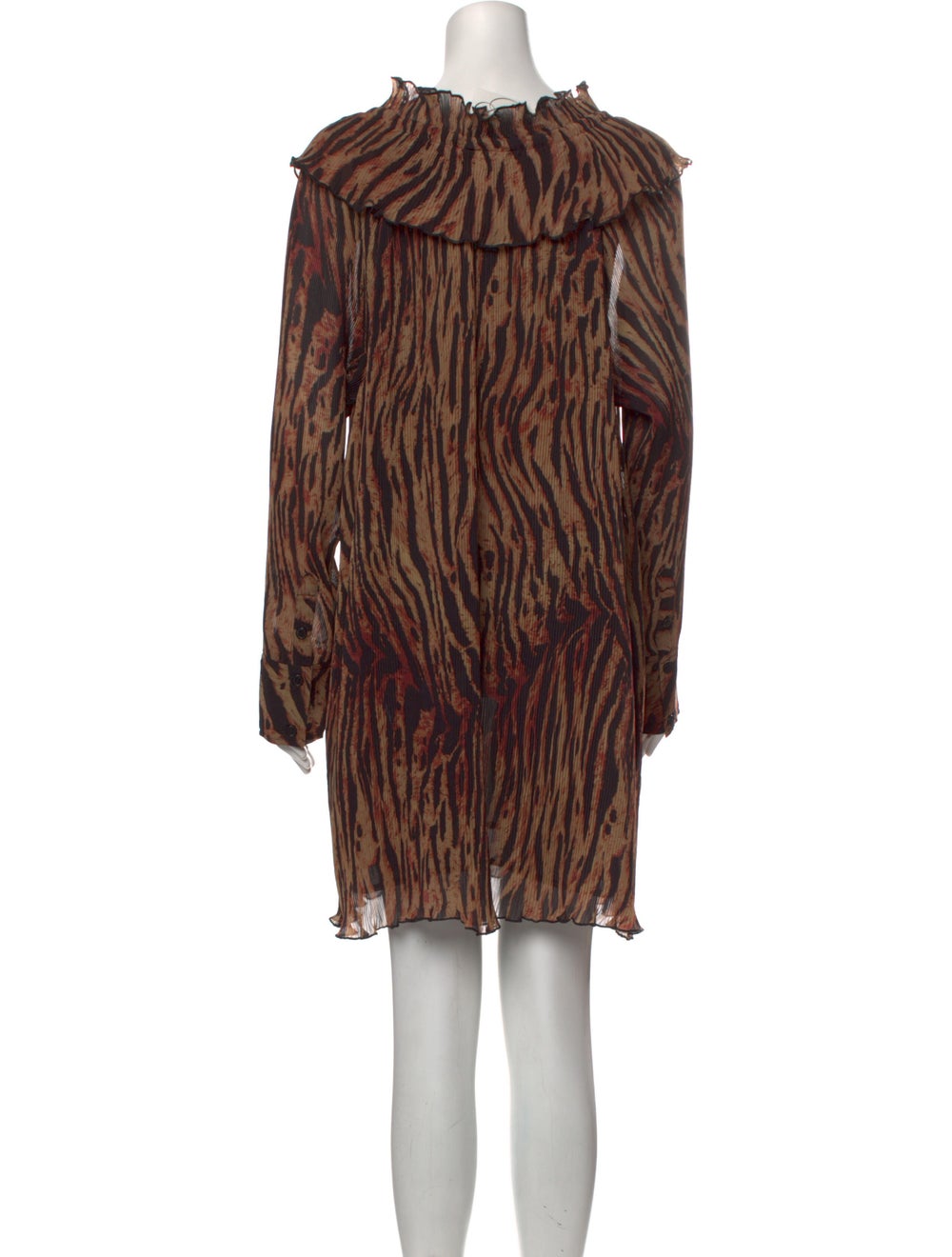 Ganni Animal Print Mini Dress - image 3