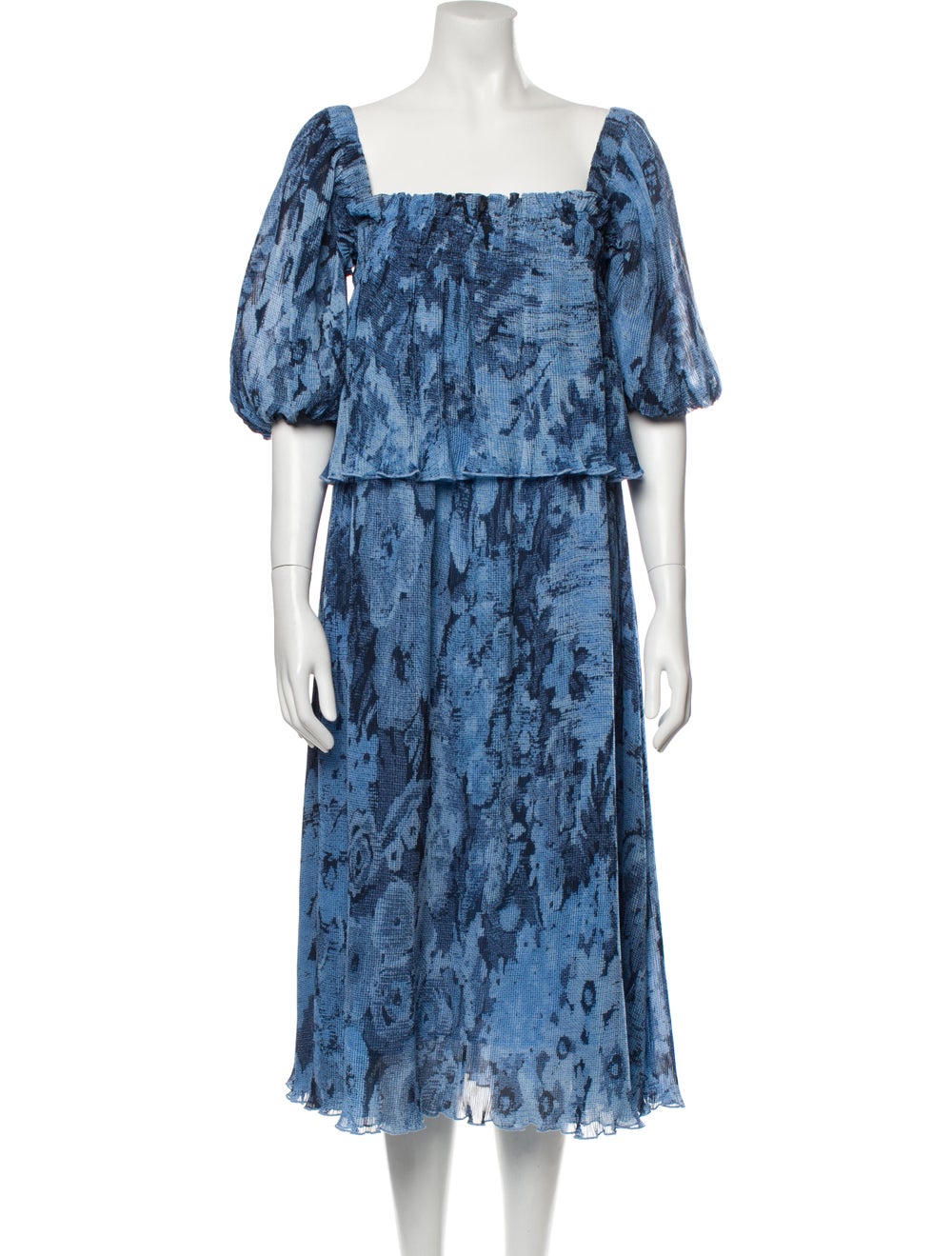 Ganni Printed Long Dress - image 1