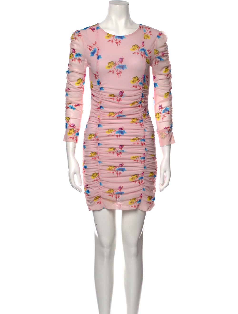 Ganni Floral Print Mini Dress - image 1