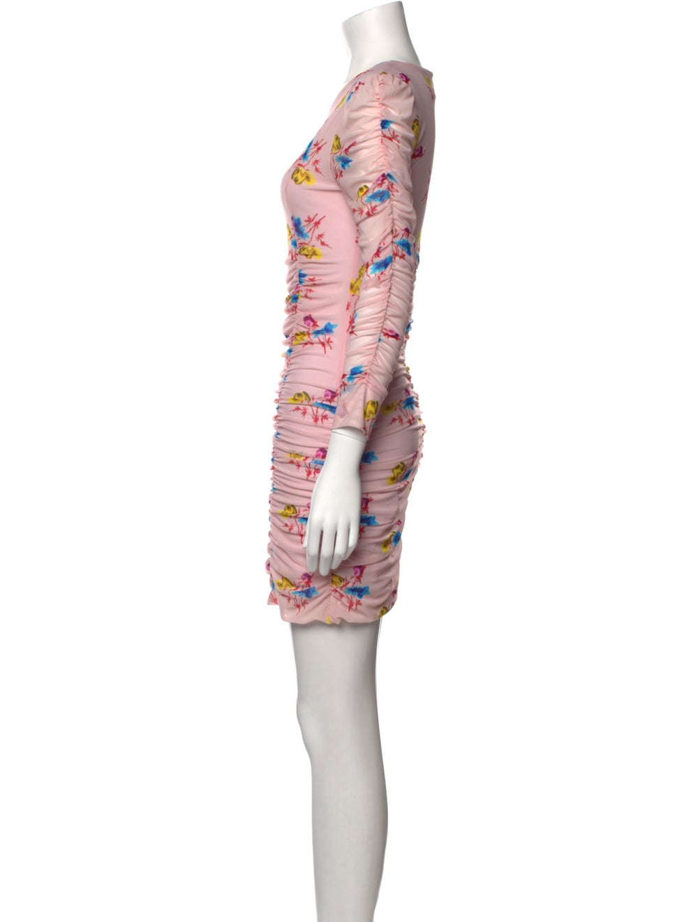Ganni Floral Print Mini Dress - image 2