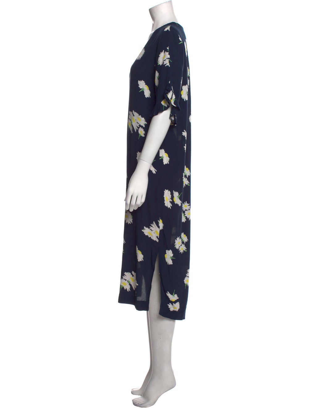 Ganni Floral Print Midi Length Dress - image 2
