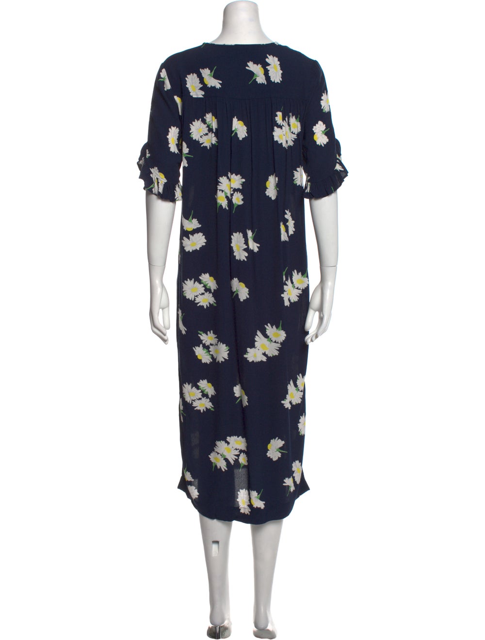 Ganni Floral Print Midi Length Dress - image 3