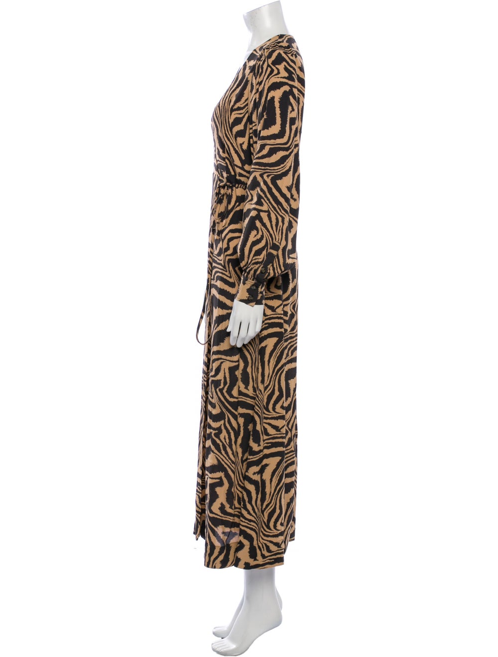Ganni Animal Print Long Dress w/ Tags - image 2