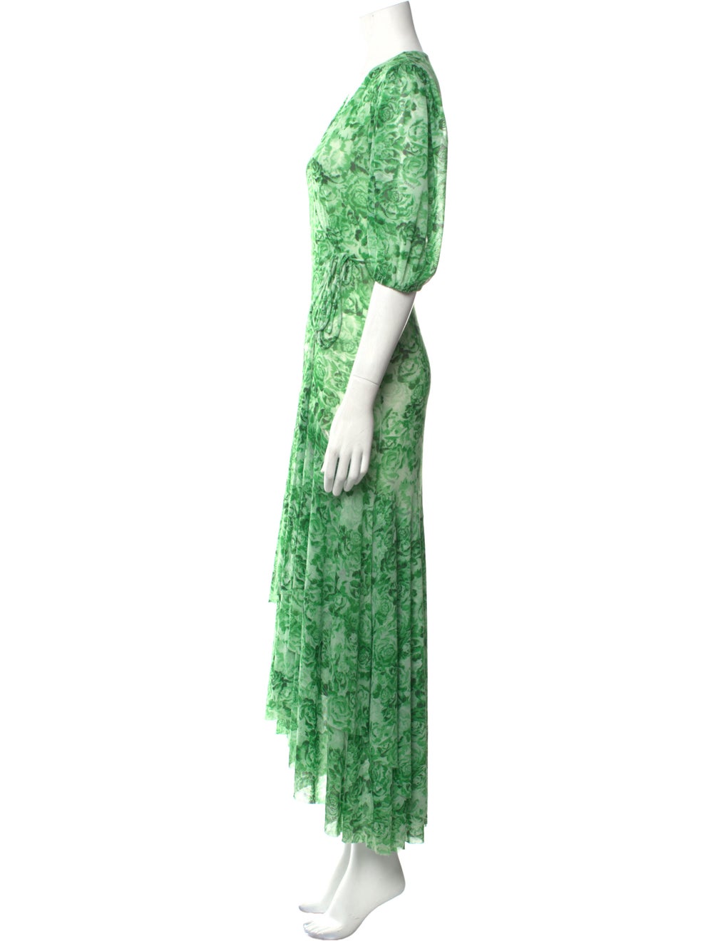 Ganni Floral Print Long Dress - image 2