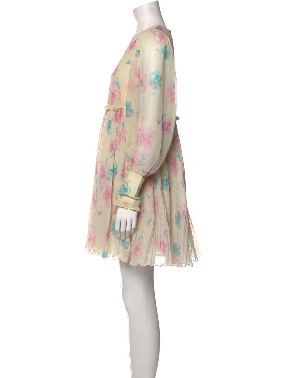 Ganni Floral Print Mini Dress - image 2