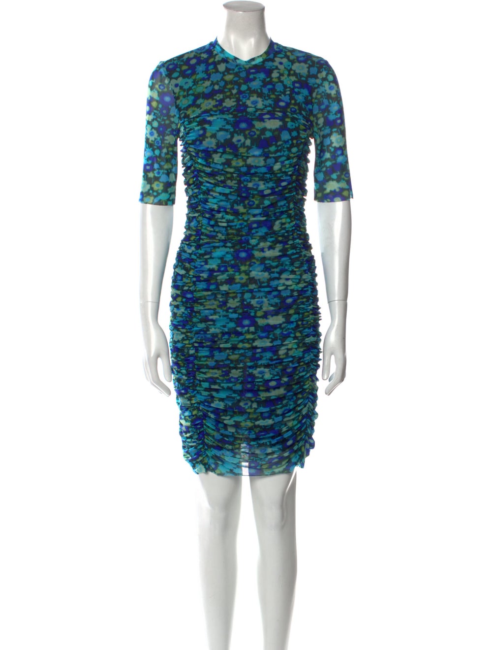 Ganni Printed Mini Dress - image 1